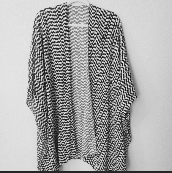 💚5/$25 Oversized Open Front Cardigan Duster Coverup Kimono One Size - Picture 6 of 8